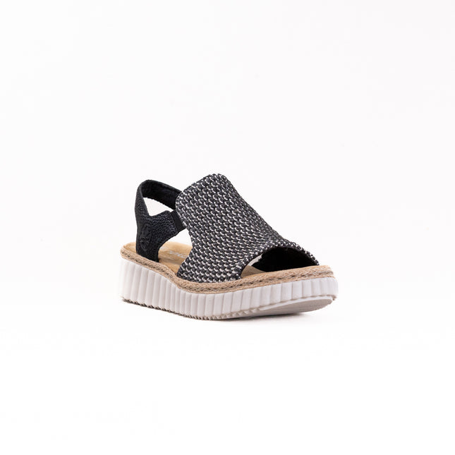Rieker Rachel 69276 (Women's) - Black Multi