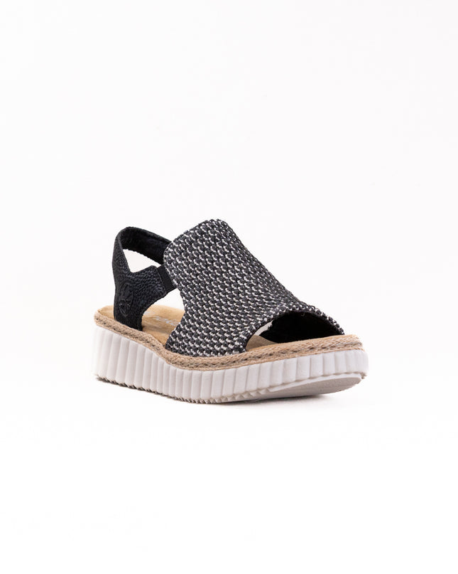 Rieker Rachel 69276 (Women's) - Black Multi