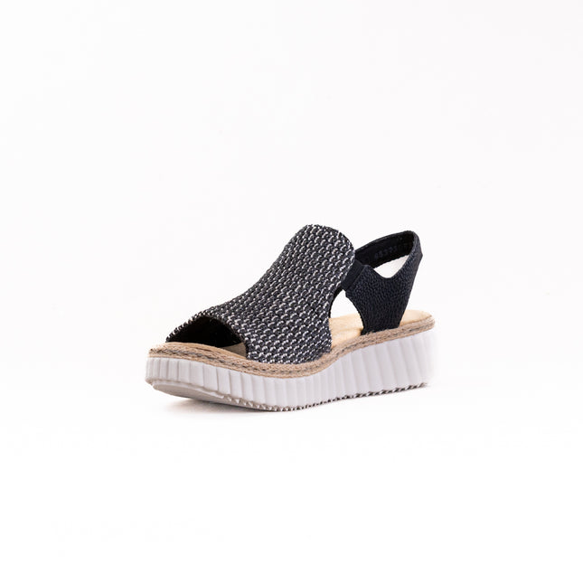 Rieker Rachel 69276 (Women's) - Black Multi