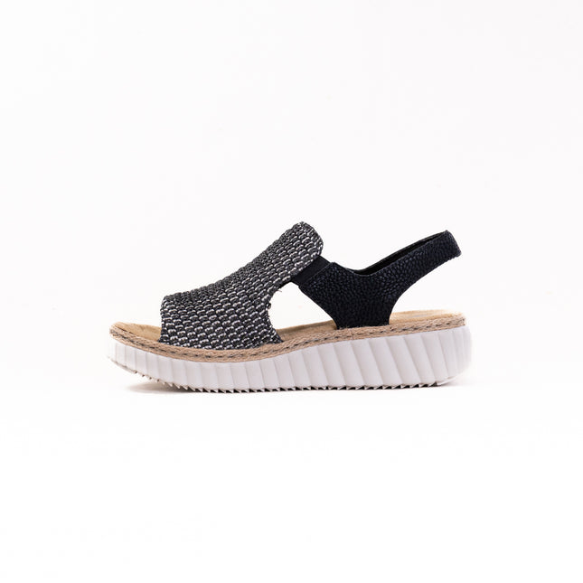 Rieker Rachel 69276 (Women's) - Black Multi
