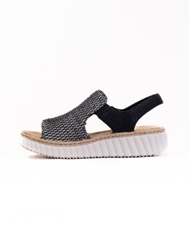 Rieker Rachel 69276 (Women's) - Black Multi