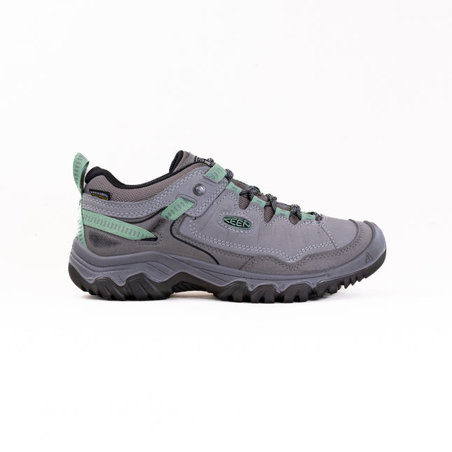 KEEN Targhee IV Waterproof Hiking Shoe (Women's) - Alloy/Granite Green
