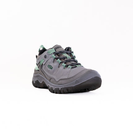 KEEN Targhee IV Waterproof Hiking Shoe (Women's) - Alloy/Granite Green