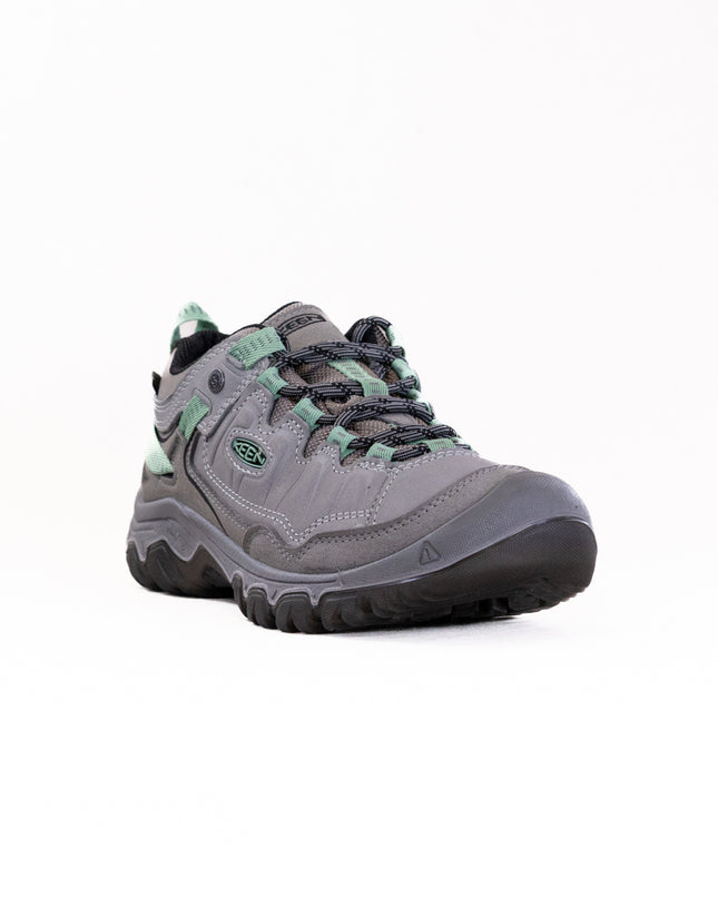 KEEN Targhee IV Waterproof Hiking Shoe (Women's) - Alloy/Granite Green