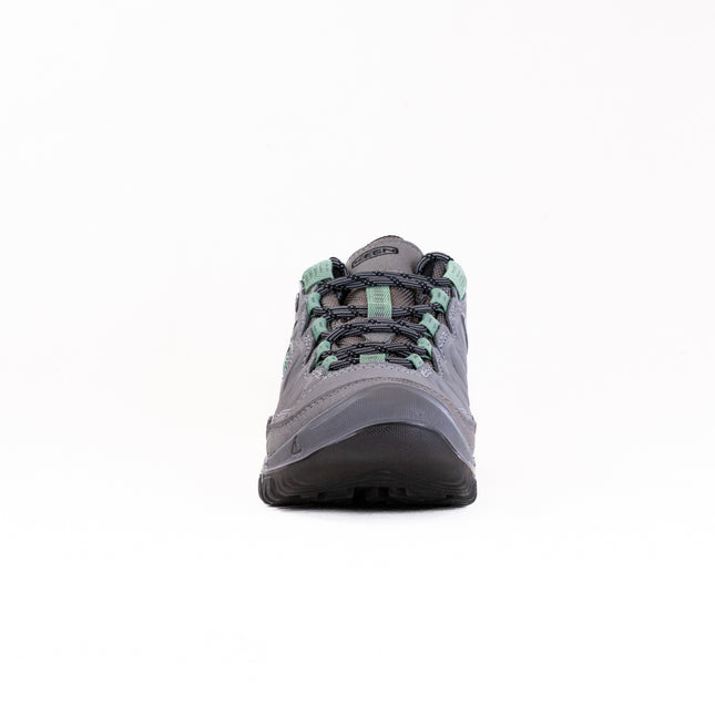 KEEN Targhee IV Waterproof Hiking Shoe (Women's) - Alloy/Granite Green