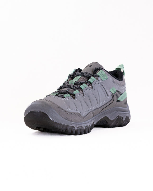 KEEN Targhee IV Waterproof Hiking Shoe (Women's) - Alloy/Granite Green