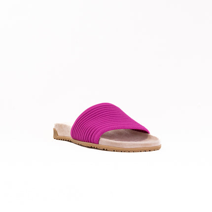 Vionic Evie Knit Slide Sandal (Women's) - Dark Rose Violet