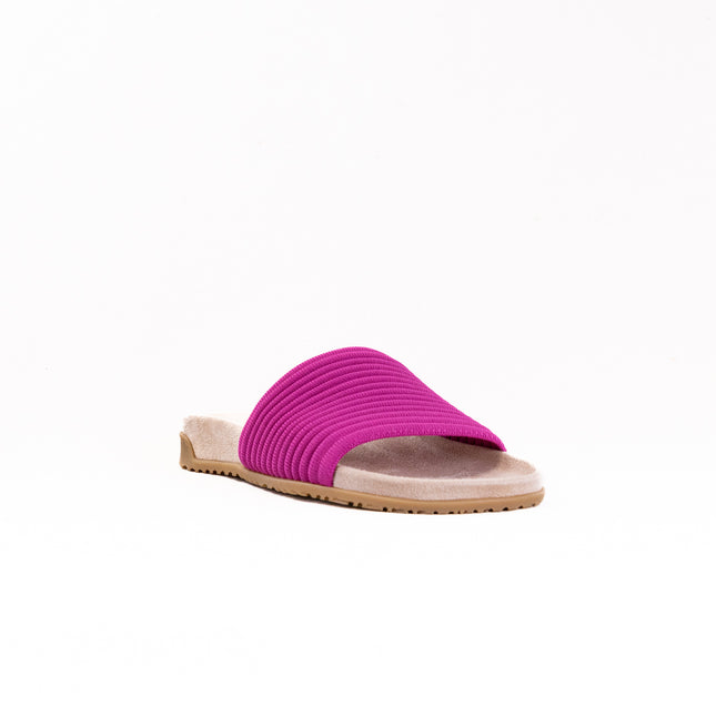 Vionic Evie Knit Slide Sandal (Women's) - Dark Rose Violet