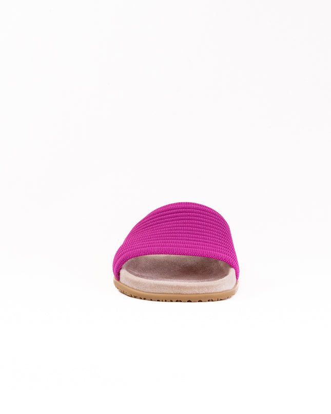 Vionic Evie Knit Slide Sandal (Women's) - Dark Rose Violet