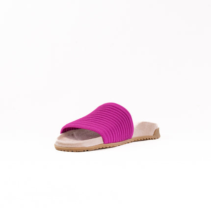 Vionic Evie Knit Slide Sandal (Women's) - Dark Rose Violet