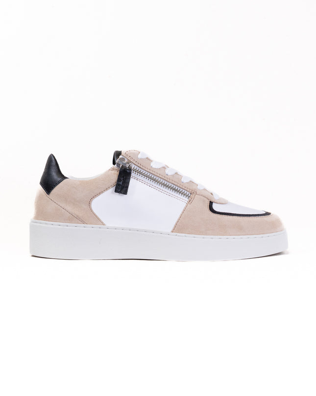 Naot Newbury (Women's) - Almond/White/Black Combo