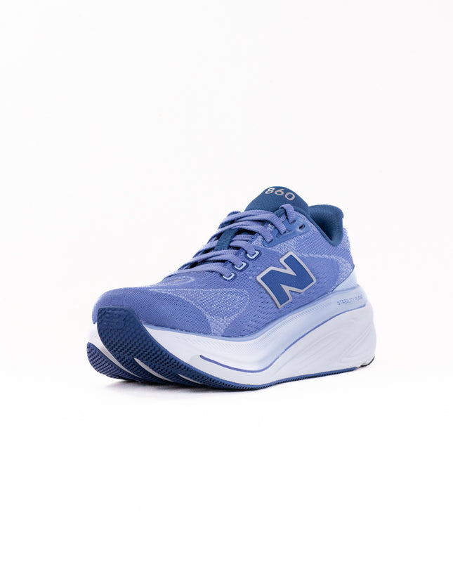 New Balance 860V15 (Women's) - Fairweather Blue/Silver Metallic