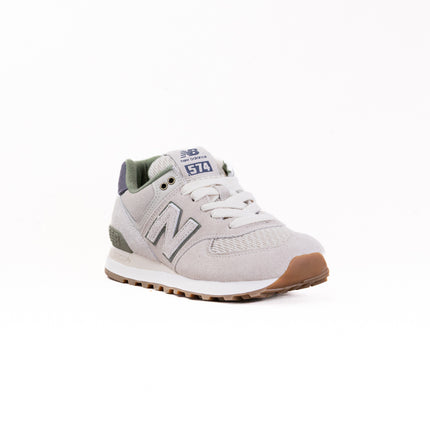 New Balance 574 (UNISEX) - Timberwolf/Dark Olivine