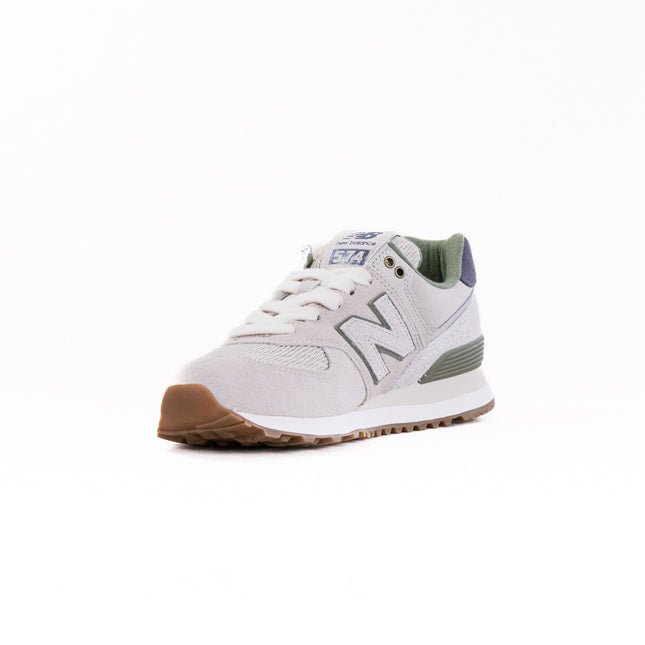 New Balance 574 (UNISEX) - Timberwolf/Dark Olivine