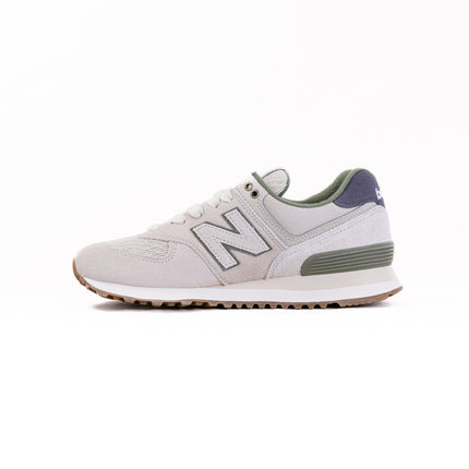 New Balance 574 (UNISEX) - Timberwolf/Dark Olivine