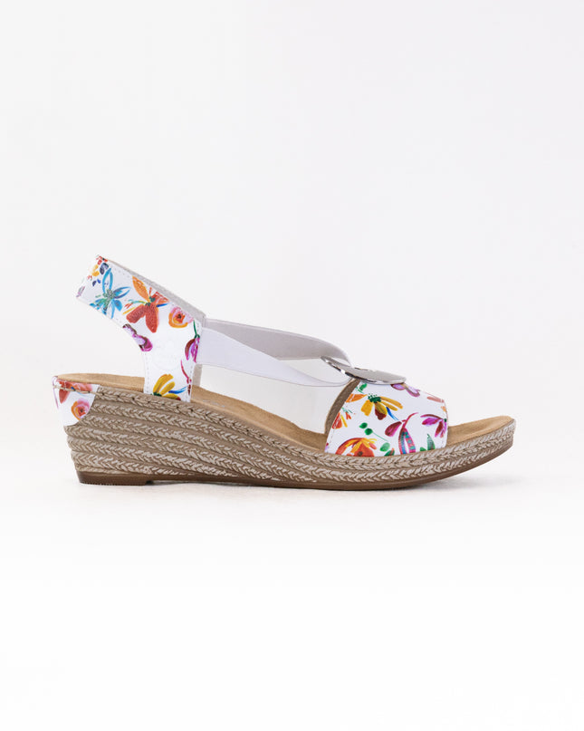 Rieker Fanni 624H6 (Women's) - White Meadow