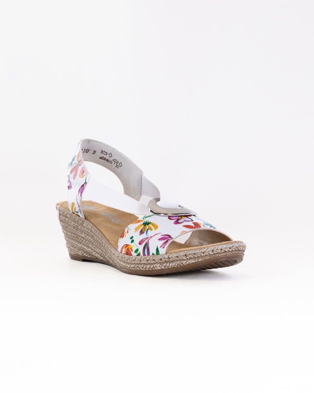 Rieker Fanni 624H6 (Women's) - White Meadow