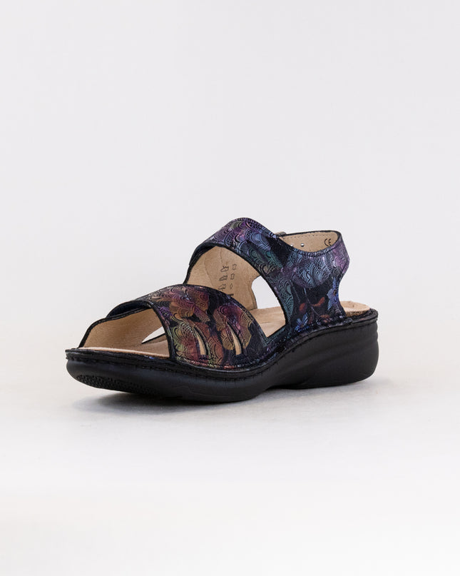 Finn Comfort Barbuda (Women's) - Irpino Dark Blue