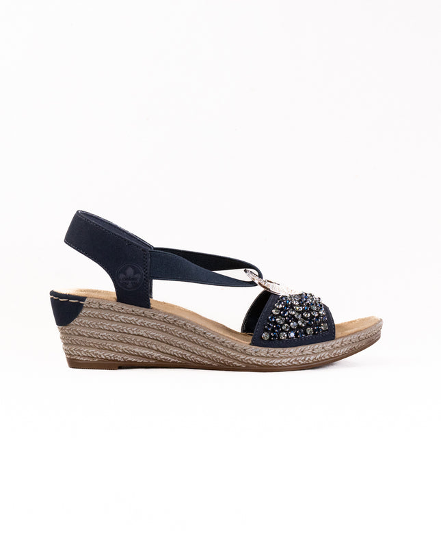Rieker 62451 (Women's) - Blue