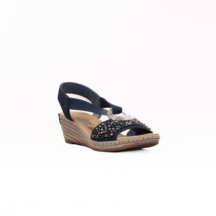 Rieker 62451 (Women's) - Blue