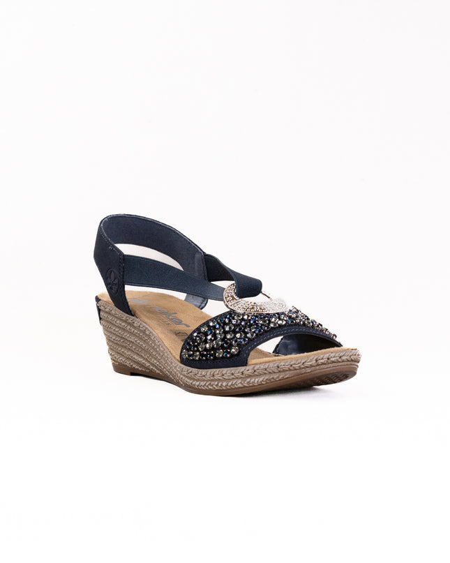 Rieker 62451 (Women's) - Blue