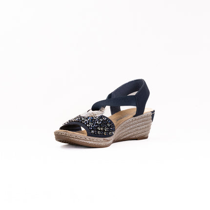 Rieker 62451 (Women's) - Blue