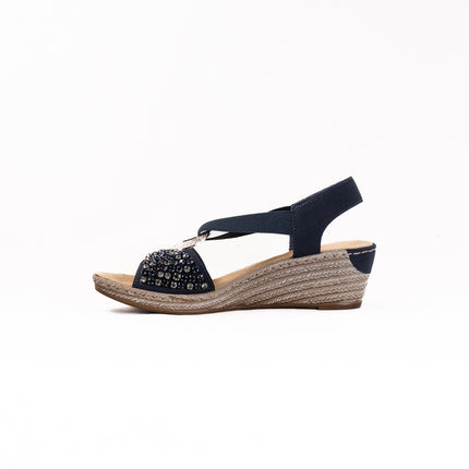 Rieker 62451 (Women's) - Blue