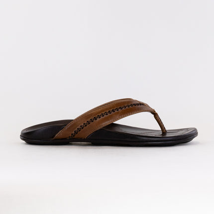 Olukai Mea Ola (Men's) - Tan/Dark Java