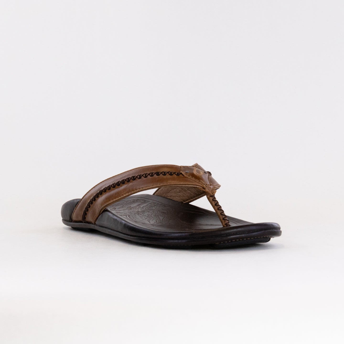 Olukai Mea Ola (Men's) - Tan/Dark Java