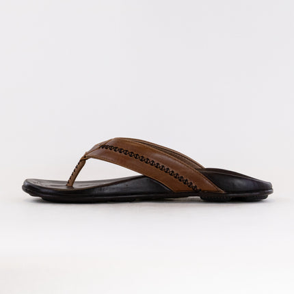 Olukai Mea Ola (Men's) - Tan/Dark Java