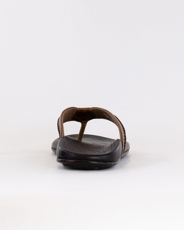 Olukai Mea Ola (Men's) - Tan/Dark Java