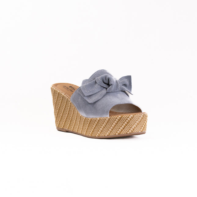 Spring Step Ellyn Woven (Women's) - Grey Suede