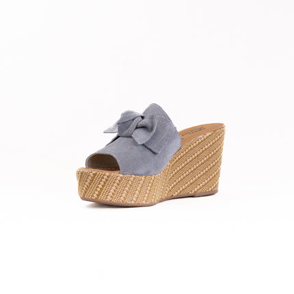 Spring Step Ellyn Woven (Women's) - Grey Suede