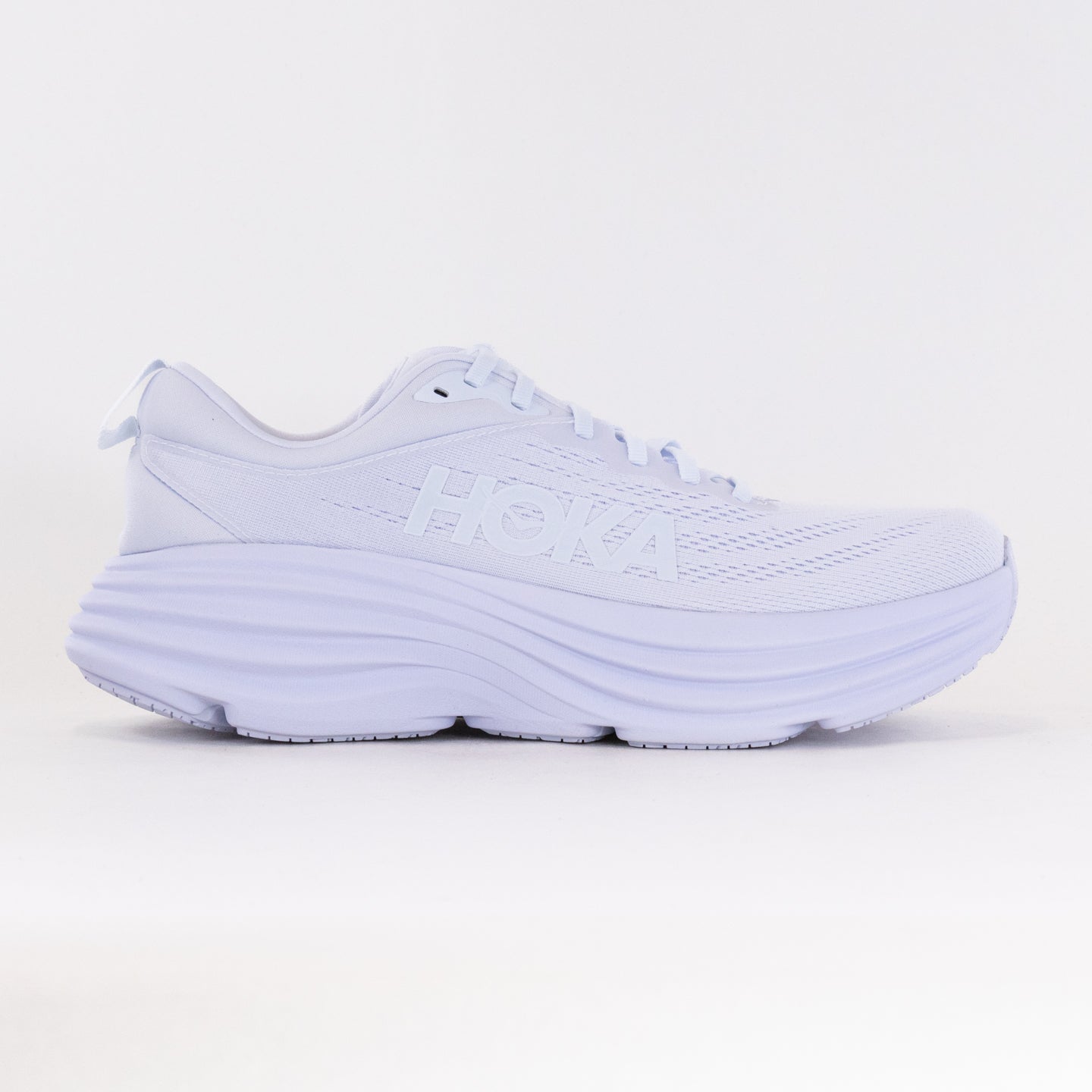 Hoka Bondi 8 (Men's) - White/White