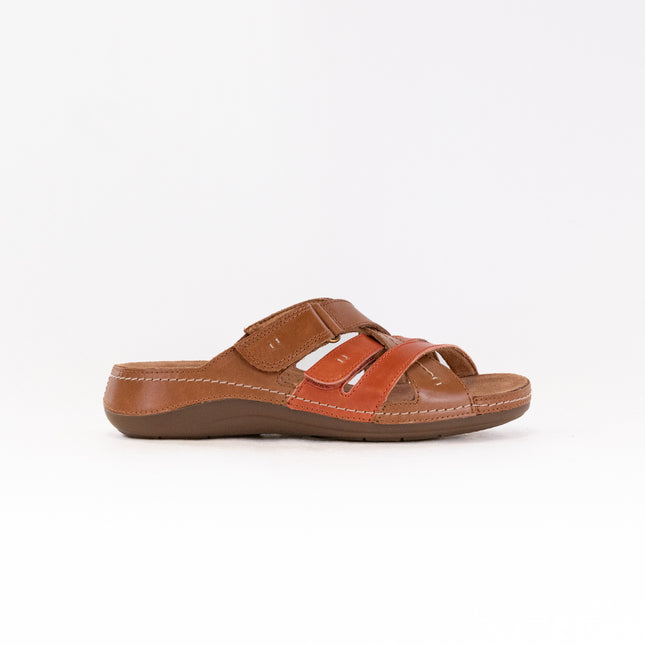 Clarks Cecily Slide (Women's) - Tan Combination