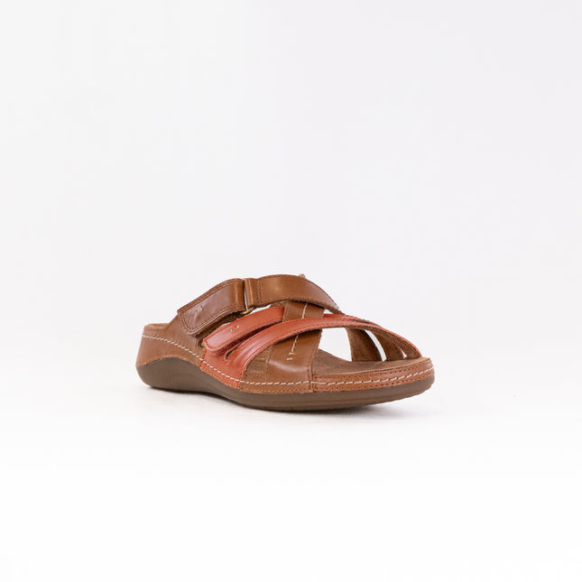 Clarks Cecily Slide (Women's) - Tan Combination