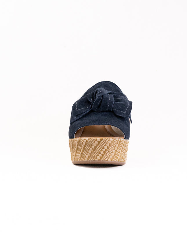 Spring Step Ellyn Woven (Women's) - Navy Suede