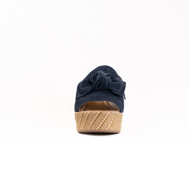Spring Step Ellyn Woven (Women's) - Navy Suede