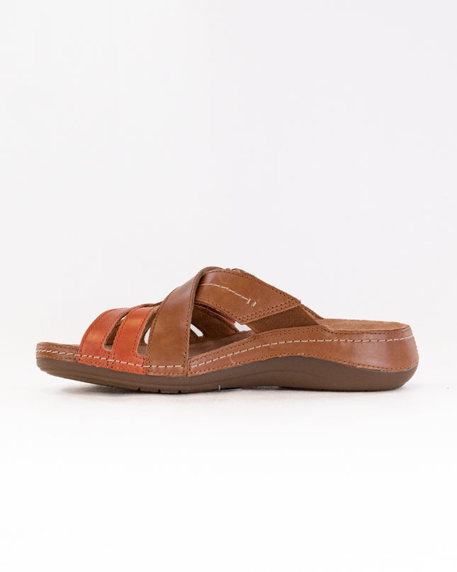 Clarks Cecily Slide (Women's) - Tan Combination