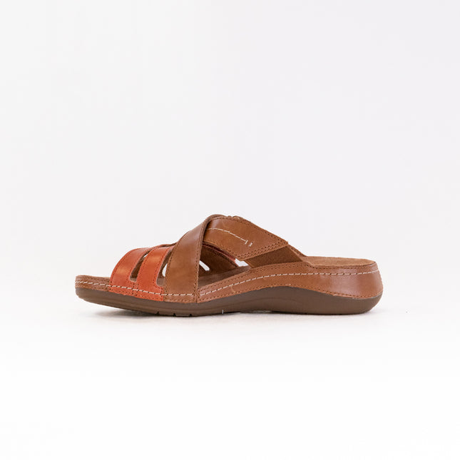 Clarks Cecily Slide (Women's) - Tan Combination