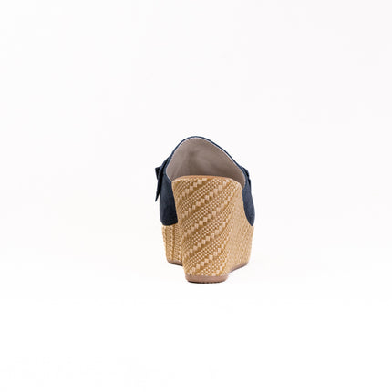 Spring Step Ellyn Woven (Women's) - Navy Suede