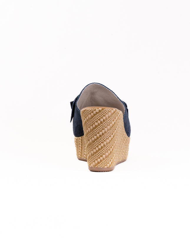 Spring Step Ellyn Woven (Women's) - Navy Suede