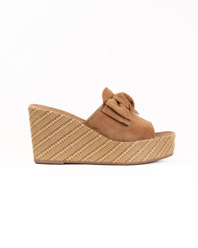 Spring Step Ellyn Woven (Women's) - Tan Suede