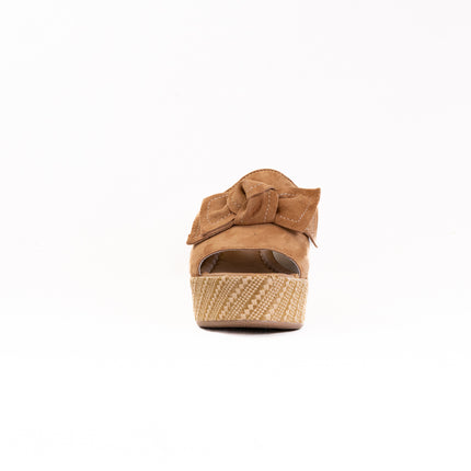 Spring Step Ellyn Woven (Women's) - Tan Suede