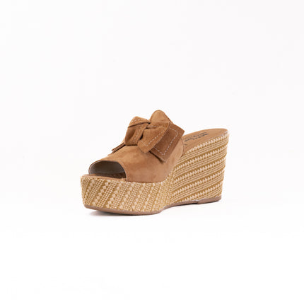 Spring Step Ellyn Woven (Women's) - Tan Suede