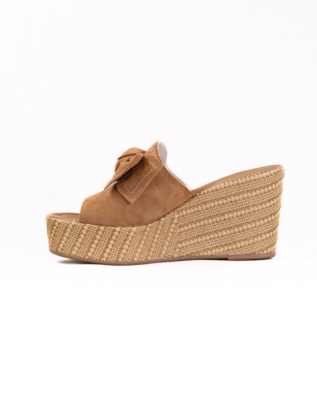 Spring Step Ellyn Woven (Women's) - Tan Suede