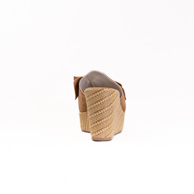 Spring Step Ellyn Woven (Women's) - Tan Suede