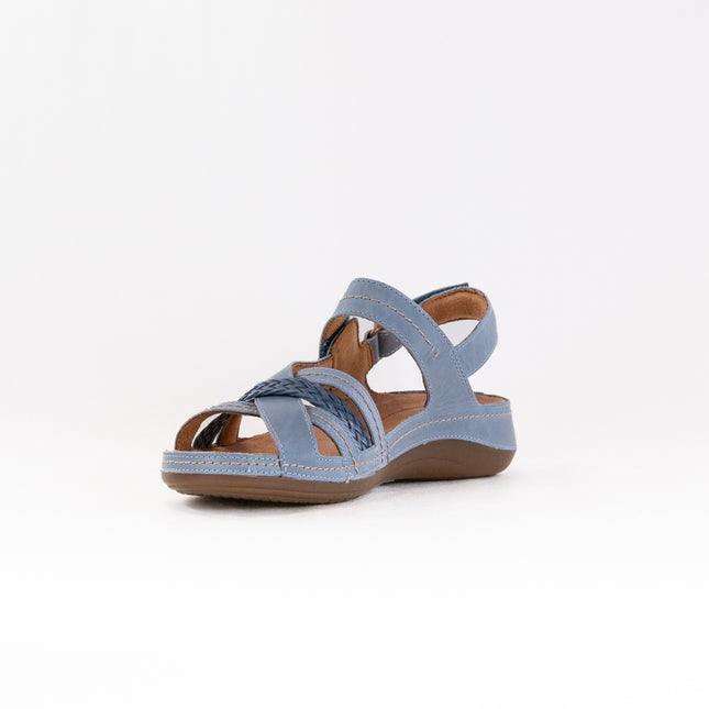 Clarks Cecily Strap (Women's) - Blue Combi