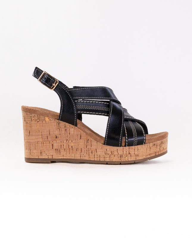 Clarks Sabina Sling (Women's) - Black/Black