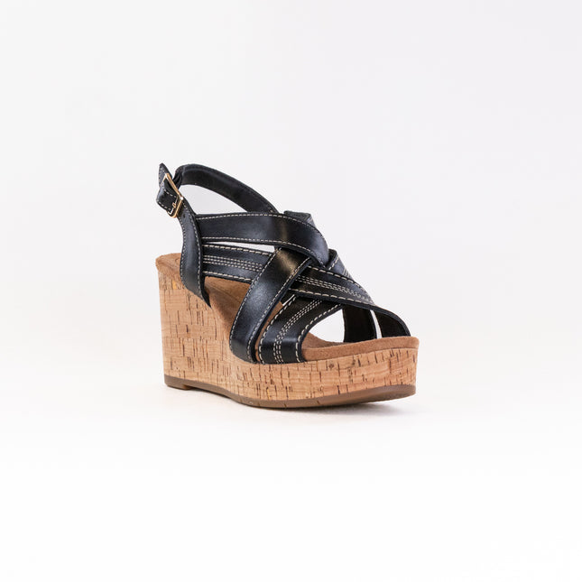 Clarks Sabina Sling (Women's) - Black/Black